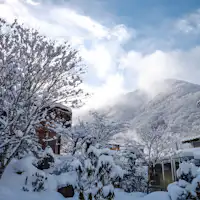 ทิวเขาในฤดูหนาว