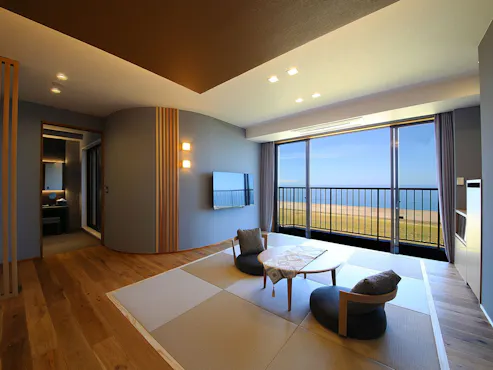 【Suite dengan Jacuzzi Separuh Terbuka】