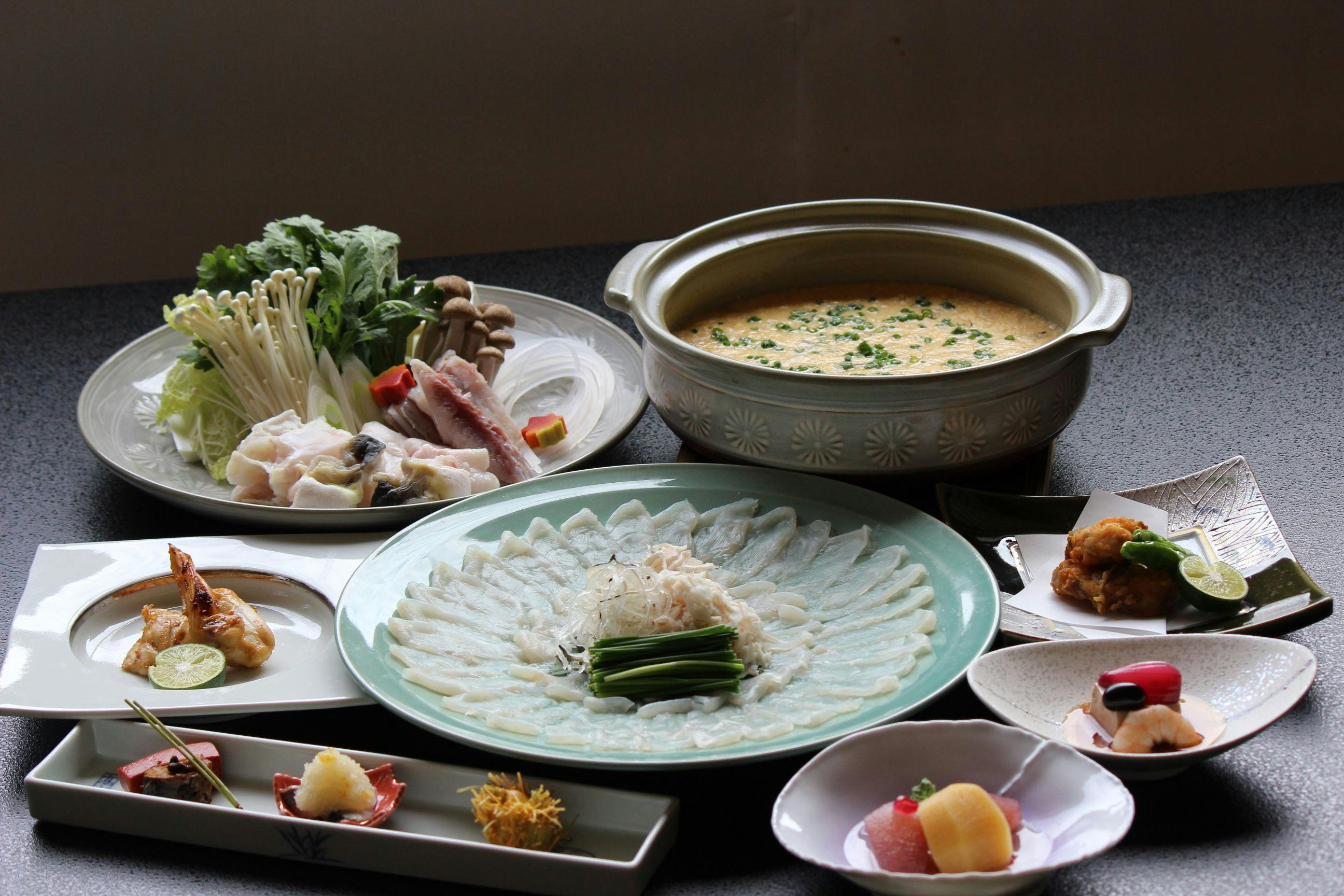 河豚套餐料理