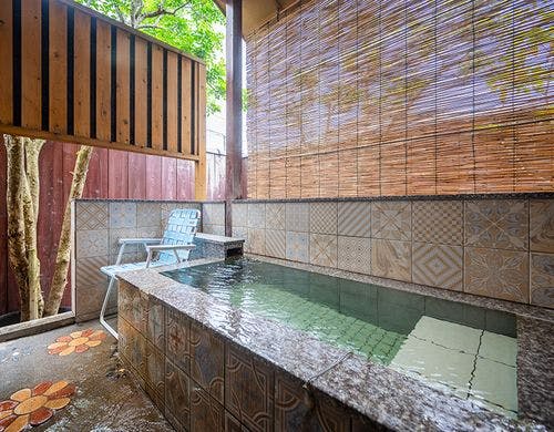 平屋建て離れA1ツインルーム露天風呂付