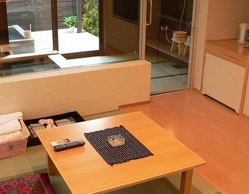 2階建て離れツインルーム露天風呂・内湯付