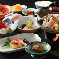 *저녁 식사 예/도판구이(유타리 플랜)