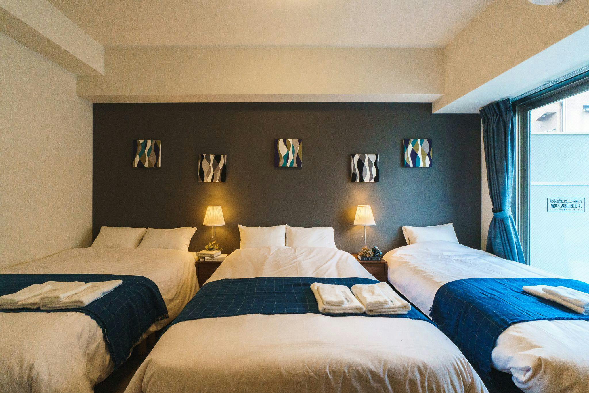 ห้องพัก 7 คน (1DK) ห้องนอน