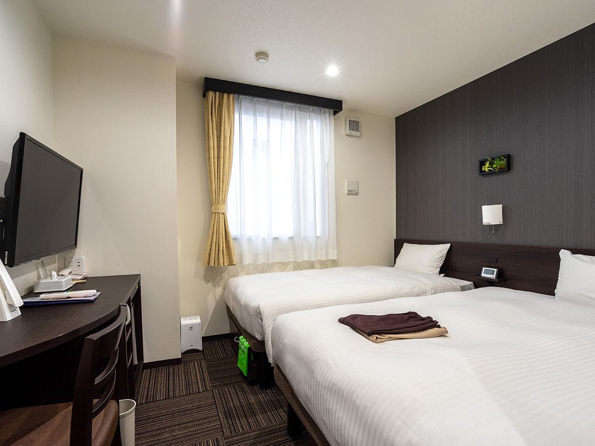 ・【ตัวอย่างห้องพักแบบเตียงคู่】