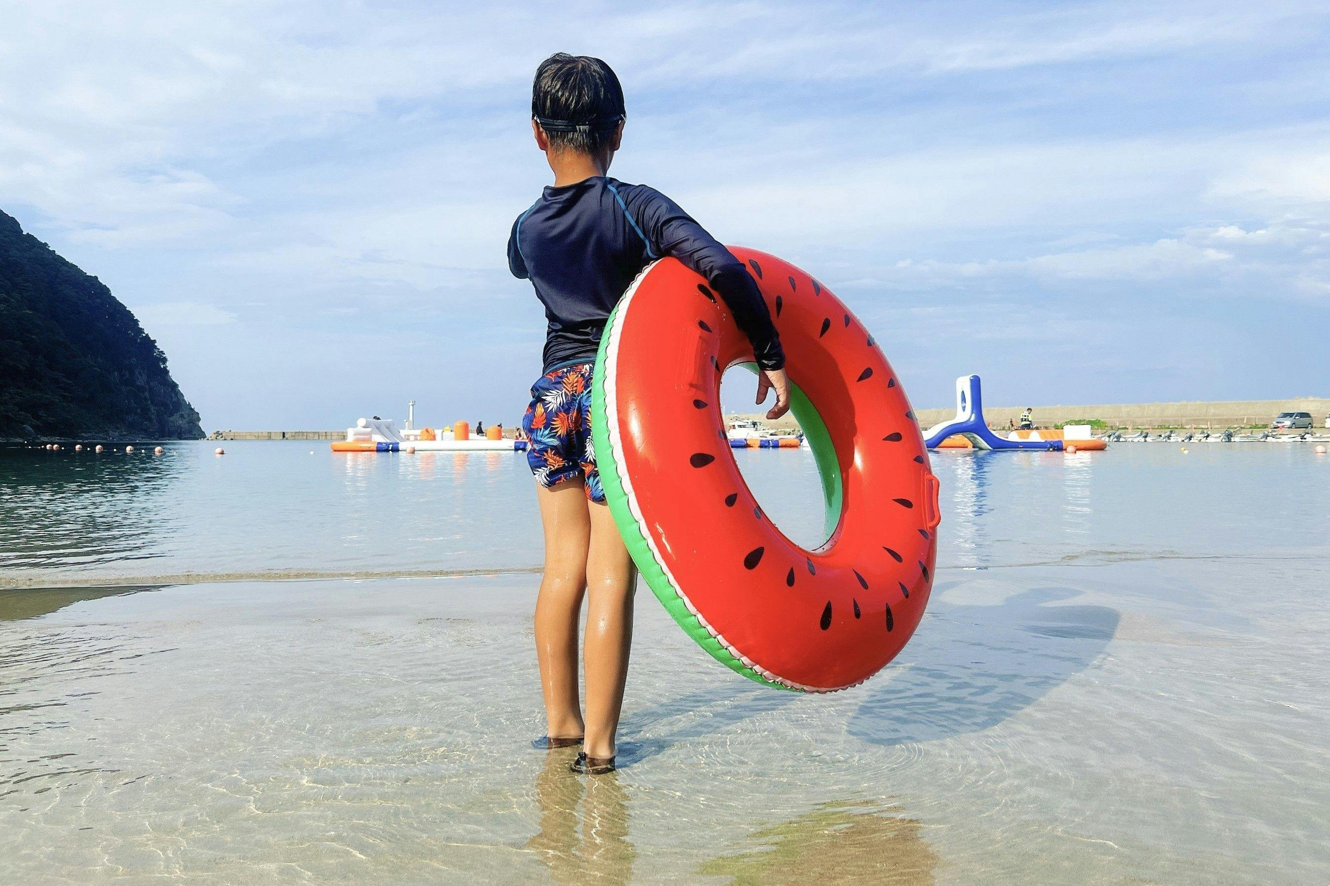 距離竹野濱海水浴場僅需步行1分鐘！