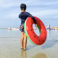 距離竹野濱海水浴場僅需步行1分鐘!