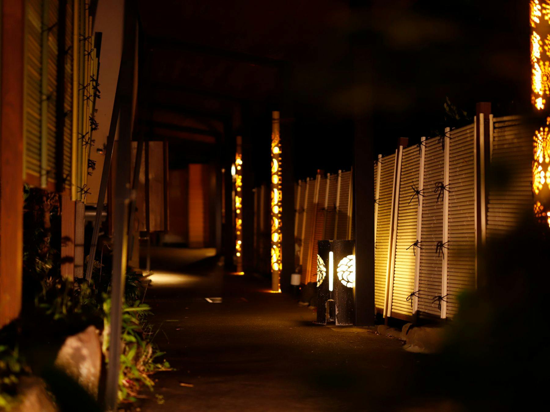 ทางเดินเชื่อมไฟประดับ