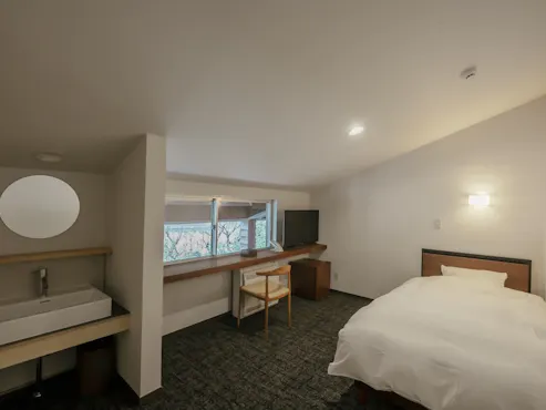 ห้องพักสไตล์ลอฟต์ใต้หลังคา! ห้องเตียงคู่สำหรับ 2 ท่าน