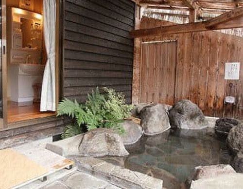 岩桔梗　露天風呂