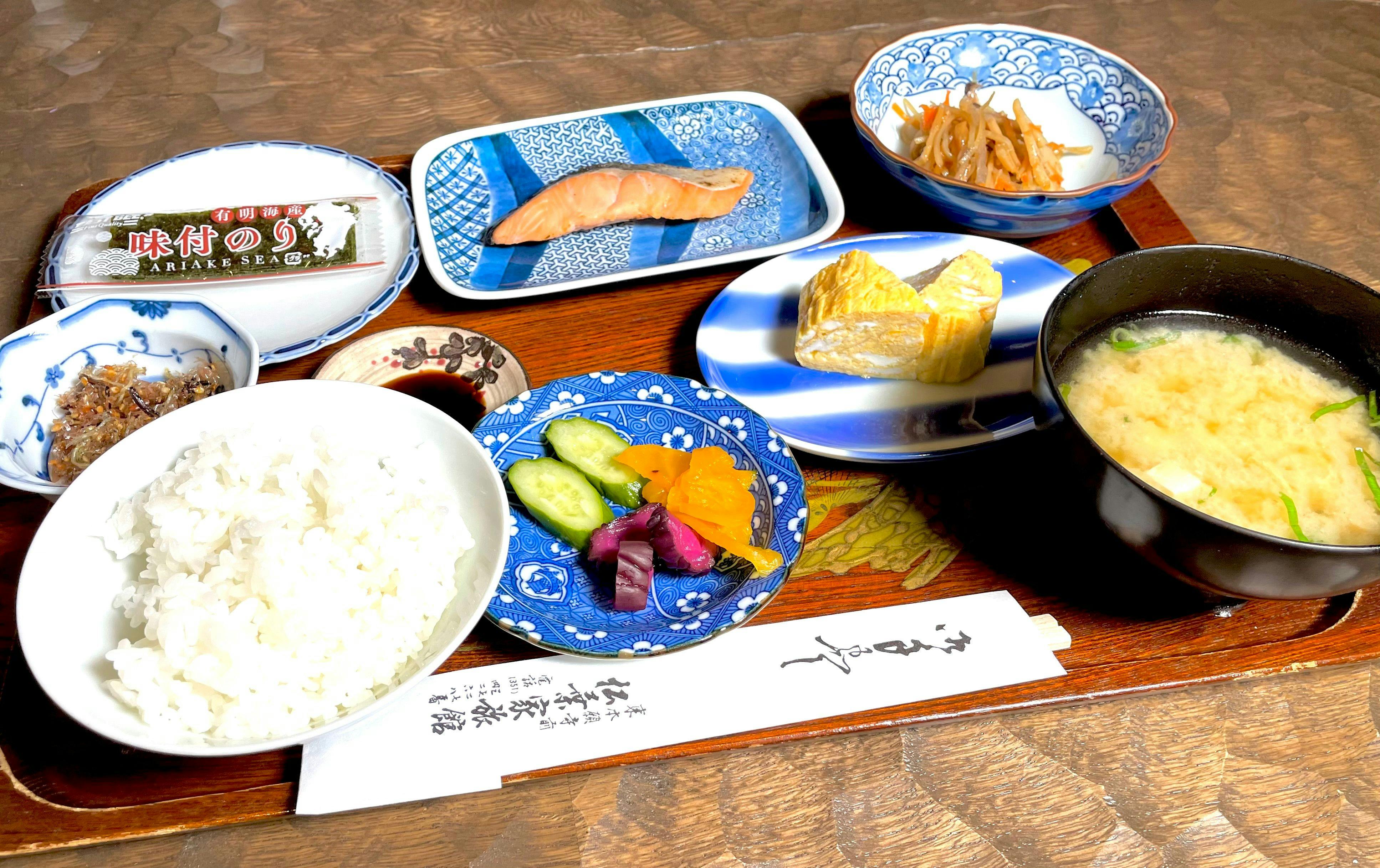 Japanese-style breakfast