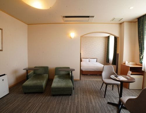 客室露天風呂付　デラックスツイン