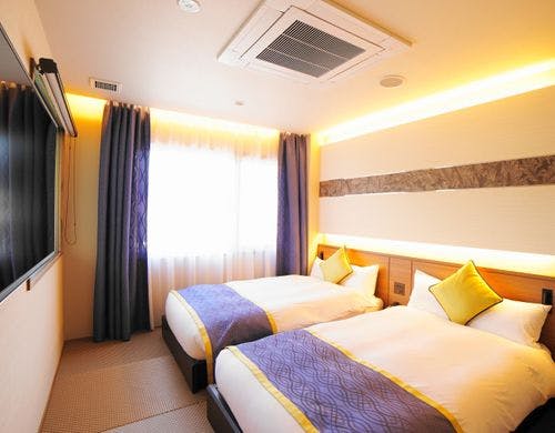 和モダンツイン（内風呂・温泉給湯）の一例