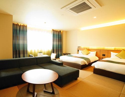 半露天風呂付 和モダンスイートの一例