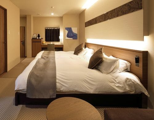 半露天風呂の一例