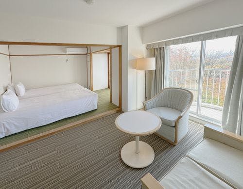 洋室 リビング+ツインベッド