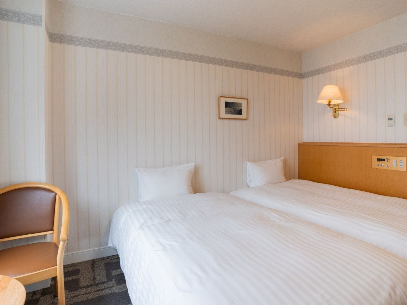 ห้องพักแบบตะวันตก ห้องคู่ขนาดกะทัดรัด