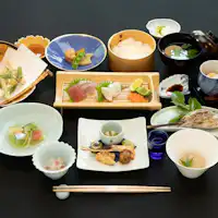 가벼운 일본 요리.