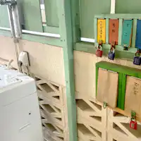 ・ルームキーボックスと洗濯機