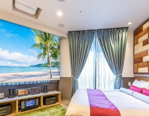 4名～8名向け２段ベッドパーティールーム