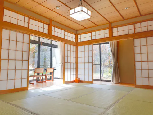 ห้องพัก【อาซากิริ】ขนาด 8 เสื่อ พร้อมระเบียงกว้าง