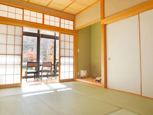 【ยูงิริ】ห้องพักสไตล์ญี่ปุ่นขนาด 8 เสื่อทาทามิ