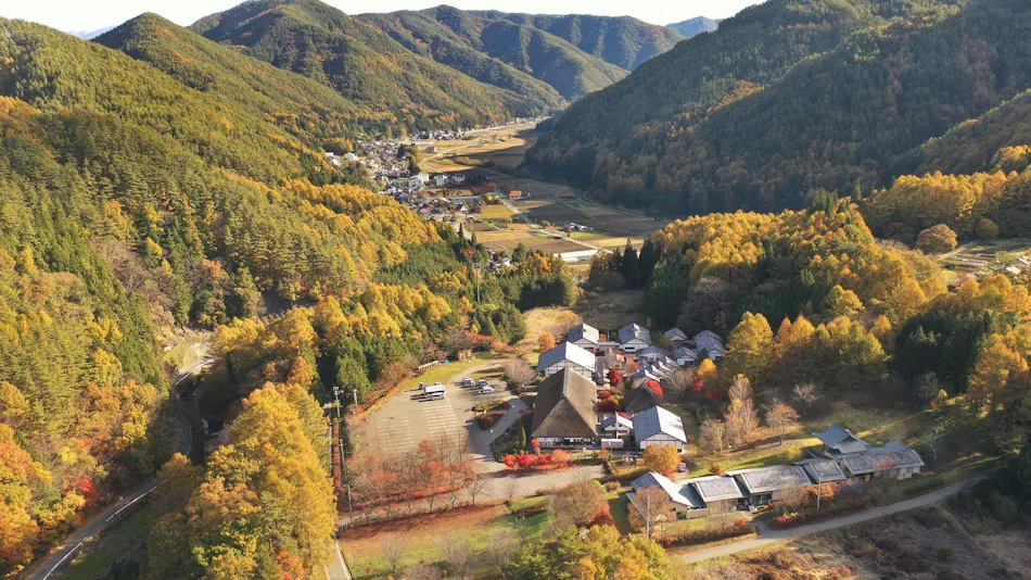 Shinshu Tatsuno Town Green Village Yokokawa Kayabuki no Yakata