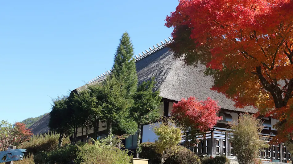Shinshu Tatsuno Town Green Village Yokokawa Kayabuki no Yakata