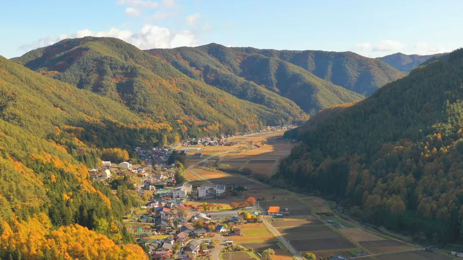 Shinshu Tatsuno Town Green Village Yokokawa Kayabuki no Yakata
