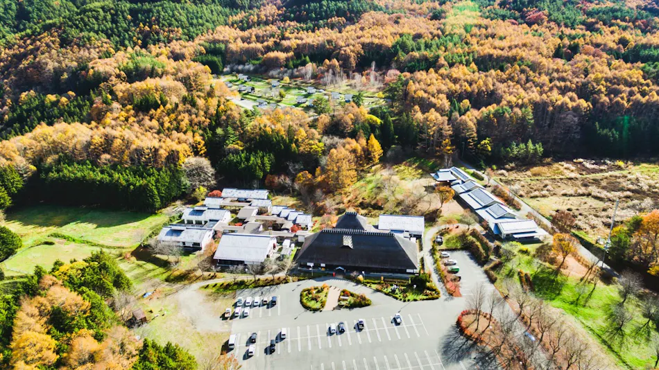 Shinshu Tatsuno Town Green Village Yokokawa Kayabuki no Yakata