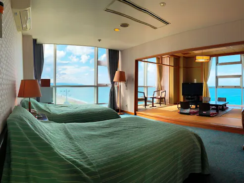 【Bilik Deluxe Gaya Jepun dan Barat】