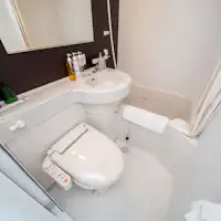 ห้องพักทุกห้องมีห้องน้ำในตัว