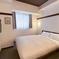 【ปลอดบุหรี่】ห้องเตียงคู่ (ตัวอย่างห้องพัก)