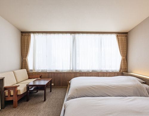 【南アルプス側】ツイン 22平米柱なし