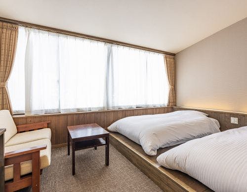 【南アルプス側】ツイン 22平米柱なし