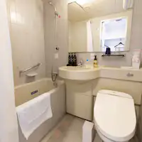 【สิ่งอำนวยความสะดวกในห้องพัก】ห้องน้ำพร้อมที่ฉีดชำระ