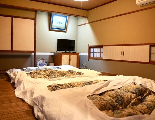 ワンちゃんと一緒に泊まれるお部屋です