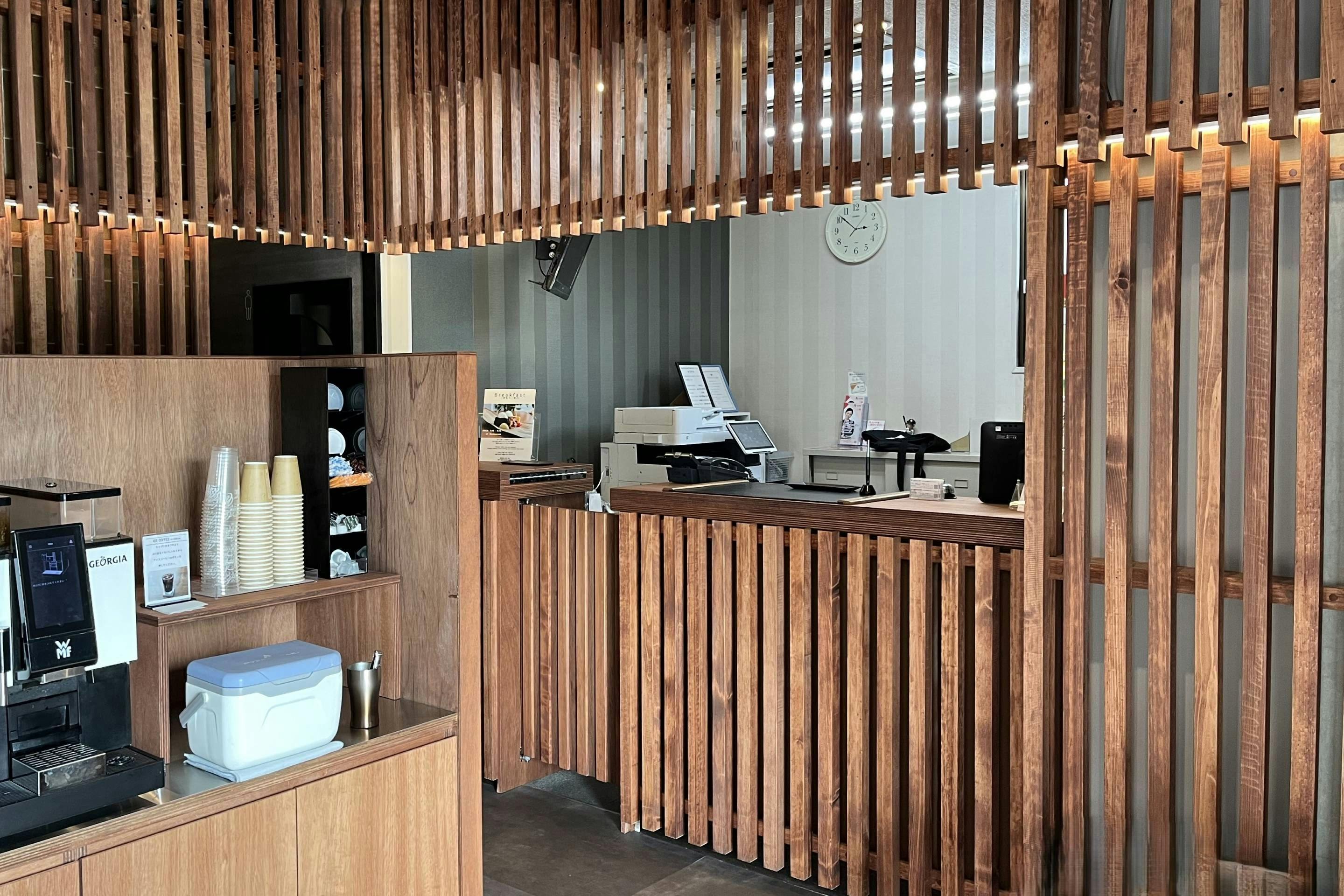 เช็คอินที่แผนกต้อนรับ♪ ฝากสัมภาระได้!