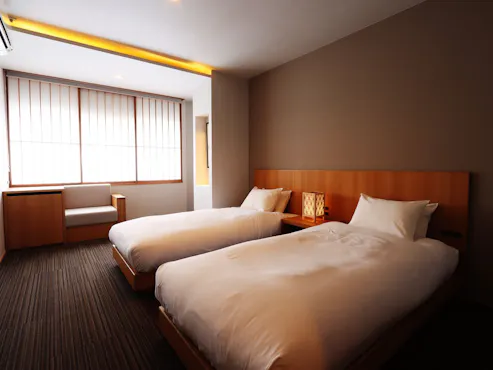 ห้องพักเตียงคู่ที่ปรับปรุงใหม่ในปี 2024