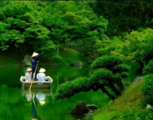 栗林公園の和船