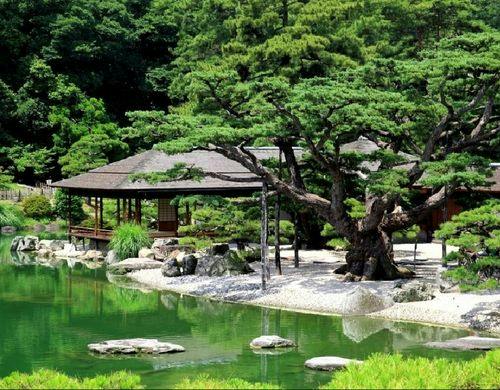 栗林公園　掬月亭