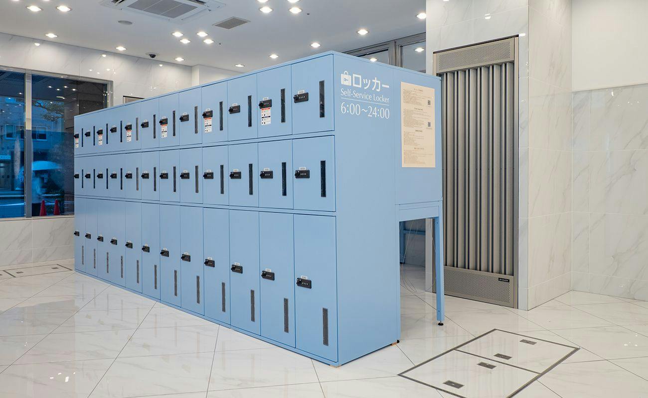 セルフロッカー（632台_宿泊者専用無料）