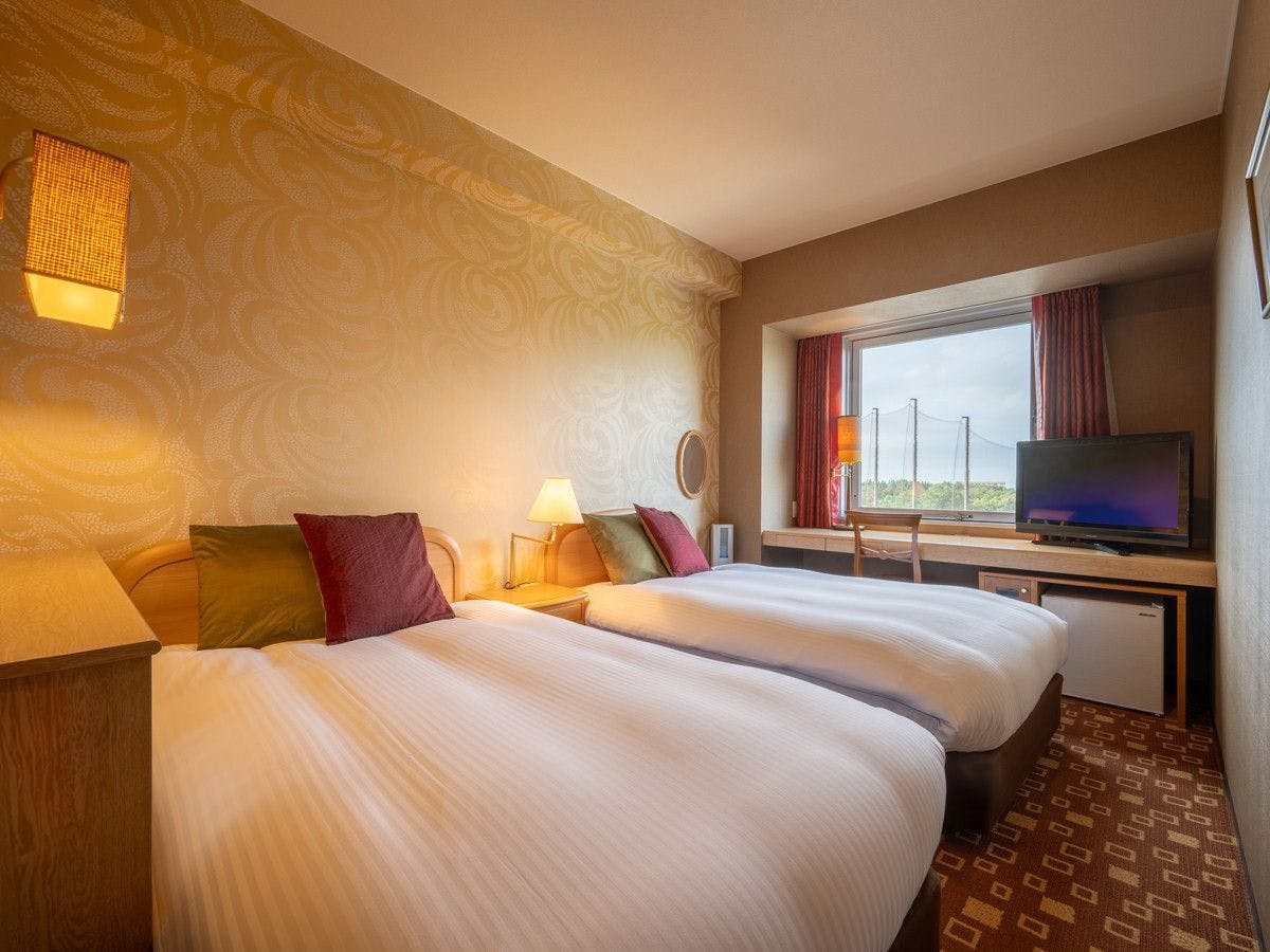 ห้องพักเตียงคู่แบบประหยัด