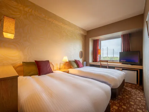 ห้องพักเตียงคู่แบบประหยัด