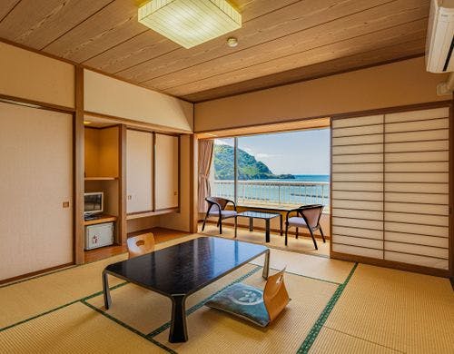 駿河湾フロント和室からの眺め
