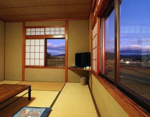 のどかな風景の中