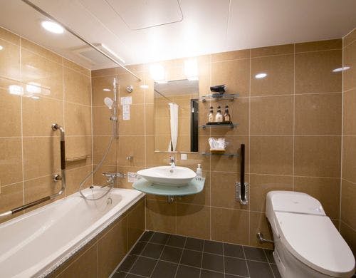 【客室】ユニットバス（デラックスダブル）