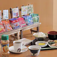 อาหารเช้า 100 เยน♪ เลือกฟุริคาเกะได้♪