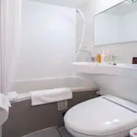 ห้องพักทุกห้องมีห้องน้ำในตัว