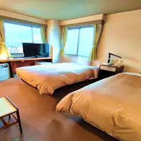 ห้องพักเตียงคู่กว้างขวาง