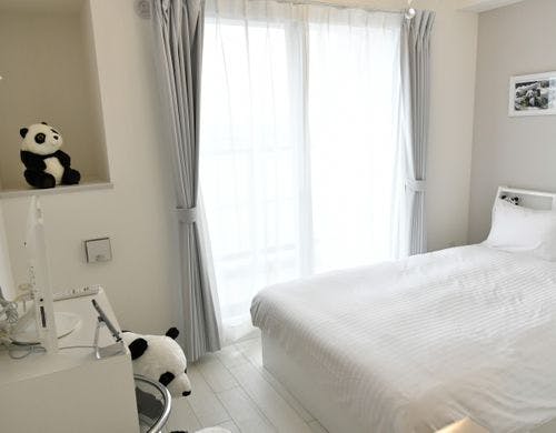 パンダと一緒に過ごせます♪